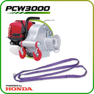 Portable Winch PCW3000-A GX35 Gas-Powered Portable Winch