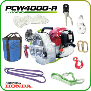 Portable Winch PCW4000-A GX50 Gas-Powered Portable Winch