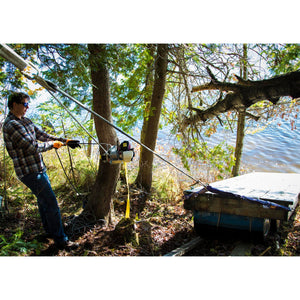 Portable Winch PCW3000-A GX35 Gas-Powered Portable Winch